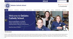 Desktop Screenshot of desalescatholicschool.org